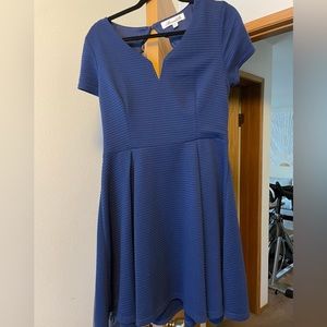 Navy Annabella wedding guest dress